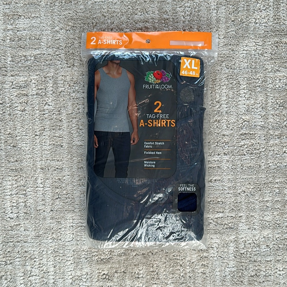 2-pk Fruit of the Loom A-Shirts